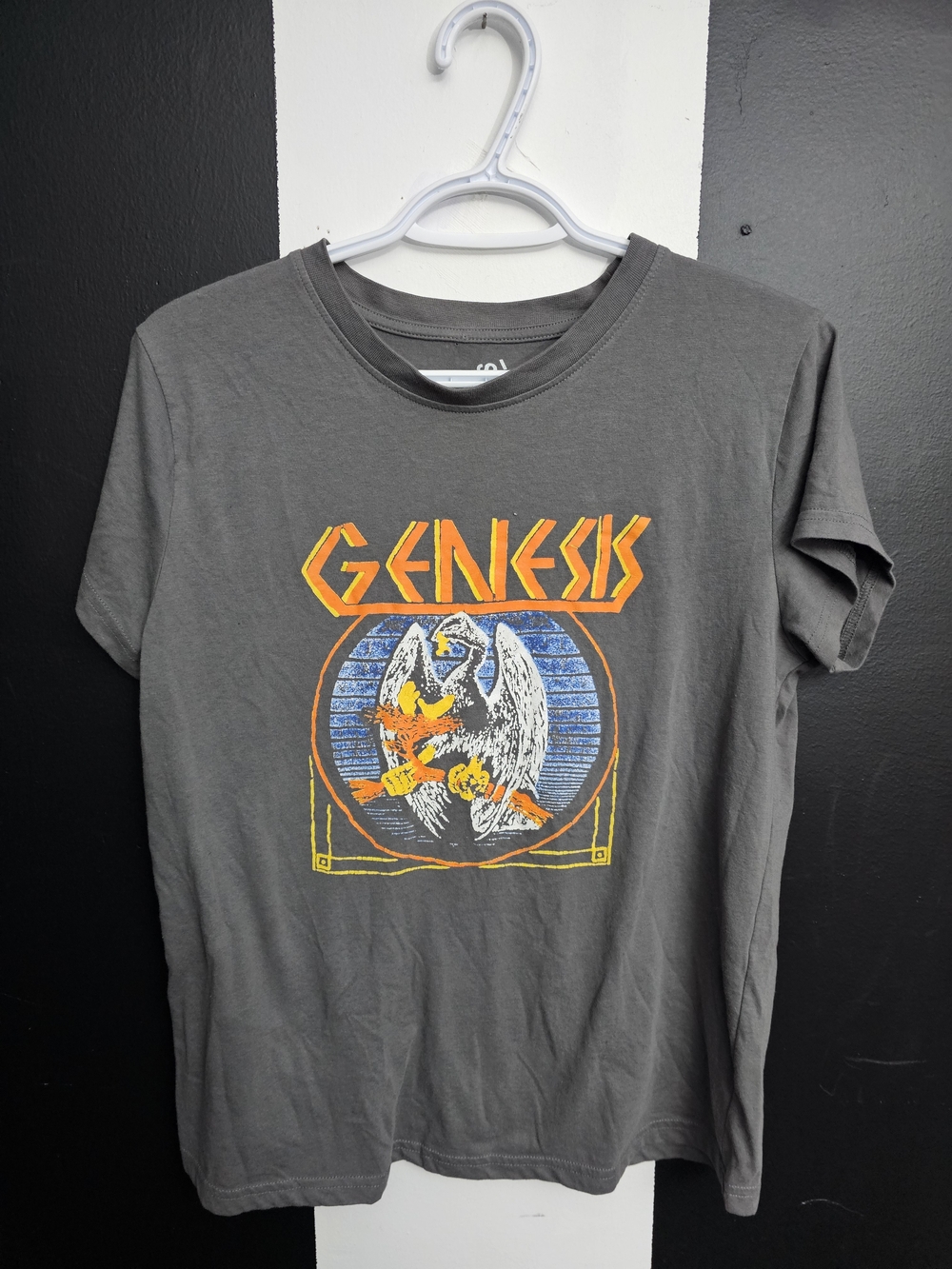 Genesis Logo Graphic Tee - Charcoal Grey
